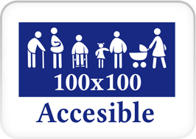 100X100 ACCESIBLE